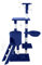 Cat Scratching Post - Multi Level Cat Tree - Cat Climbing Activity Tower - Dangling Toy - Condo - Viewing Platform (Blue)