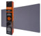 ICONIC - PRO PC GEAR 3XL Extended Gaming Mouse Pad/Mat 46x20(Steel Grey) - Large & Wide Desk Cloth Mousepad - Stitched/Water Proof/Non Slip Base