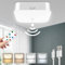 Toowell 10000mAh Akku Lampe mit Bewegungsmelder Deckenlampe Ohne Stromanschluss Akku Deckenleuchte mit Fernbedienung Akkulampen Aufladbar innen Deckenlampe Akku Batteriebetriebene Deckenleuchte