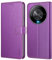 Ganbary Funda Compatible con Honor Magic 6 Lite, Funda Tapa Libro Movil Carcasa PU Cuero Funda para Honor Magic 6 Lite [Protección Completa] [Ranura Tarjeta][Función Soporte], Morado