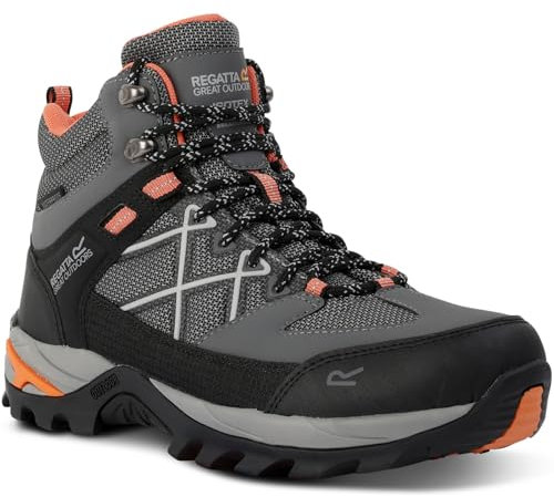 Regatta Damen Women's Samaris Iii Walking Boots Wanderstiefel, Schwarz, 40 EU