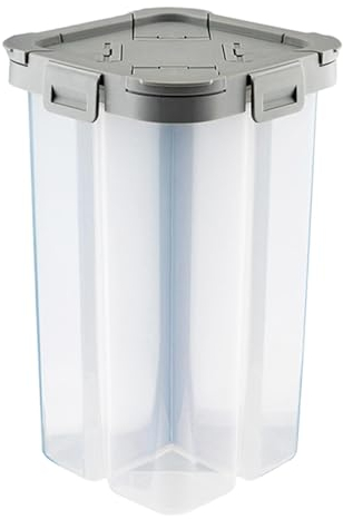 Contenedor de almacenamiento de cereales, accesorios dispensadores de granos, dispensador de alimentos secos de nueces, contenedor de almacenamiento de cocina, dispensador de granos de 4