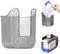 Kitchen Wipes Storage Box, Wall-Mounted Punch-Free Tissue Box, Wipe Holder Wipe Containers, Refillable Wipes Case Wipes Wall Holder for Bathroom, Refillable Baby Wipes Dispenser Wipes Container
