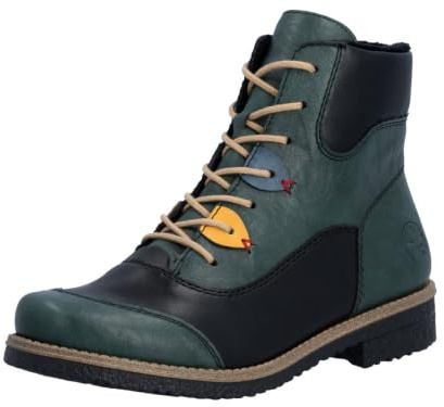 Rieker Damen 73510 Schnürstiefel