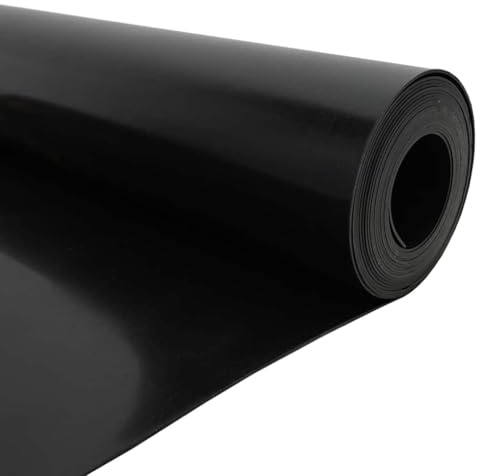 vidaXL Wurzelsperre Schwarz 0,7 x 10 m Polyethylen | Aus Naturkautschuk gefertigt, hält sie ewig, Hält Unkraut sofort fern, Mit wasserfesten Materialien,