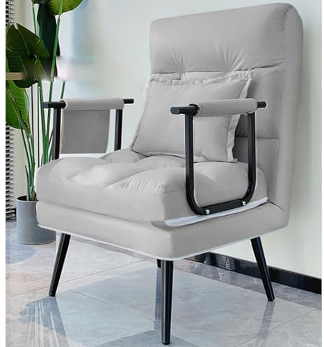 Kleine Raumlösung: Klappstuhl, Schlafsofa, Bett, für Schlafzimmer, Wohnzimmer, Büro, umwandelbarer Loungesessel und Chaiselongue für den Innenbereich