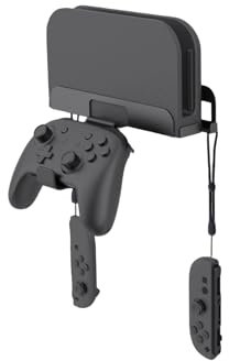 SHEAWA Wandhalterung Wandhalterung für Switch 2 Konsole - Stahl Gaming Halterung mit Schnellwechsel-Design, platzsparendes Zubehör