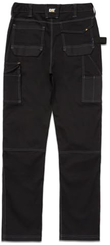 Caterpillar Mens Essential Stretch Work Trousers (38R) (Black)