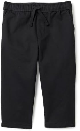 Amazon Essentials Garçon Pantalon Extensible à Enfiler pour garçons et Tout-Petits Coupe Classique