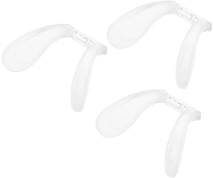 Amosfun 3stücke Nasenpads für Kinderbrillen Rutschfest Ersatz für Nasensteg mit Brillenreparatur Weich Silikon Leichtgewichtig Installieren