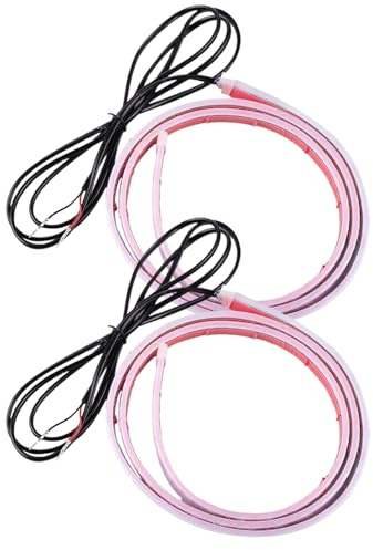 Lichtband für Auto, LED-Lampe | Blinklicht, hohe Helligkeit, für Motorrad, Anhänger, Wohnmobil, LKW, Stoßfänger