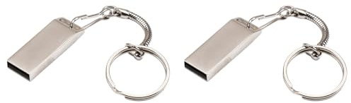 ISTOVO 2X USB Laufwerk SchlüSsel AnhäNger Pen Drive 32 GB Pendrive Cle USB 2.0 Memory Stick Disk