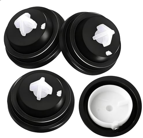4 PCS Replacement Rubber Ball Valve Washers Cistern Refill Valve Diaphragm | 27mm Diameter Toilet Inlet Float Valve Diaphragm Washer Seals, Compatible with Siamp Flush Valve, Siamp Diaphragm Washer