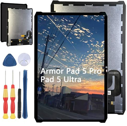Yuxyiony Ersatzbildschirm für Ulefone Armor Pad 5 Pro/Pad 5 Ultra LCD-Display, Reparaturbildschirm und Ersatzwerkzeug-Zubehör