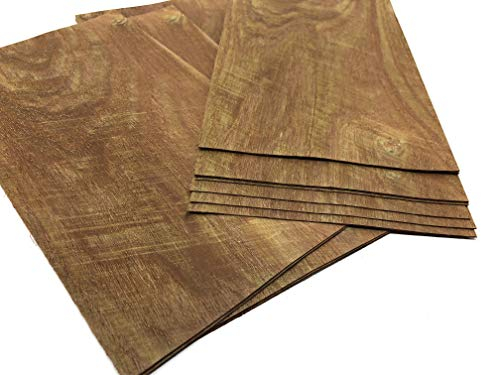 4-5 Furniere in den Holzart Akazie. Furnier geeignet für Modellbau, Ausbesserungsarbeiten, Fotografie, Geschenk, Restauration, DIY, basteln, Intarsien, Schmuck
