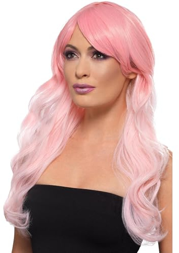 Smiffys Damen Fashion Ombre Wig, Wavy, Long Fashion Ombre Perücke, gewellt, lang