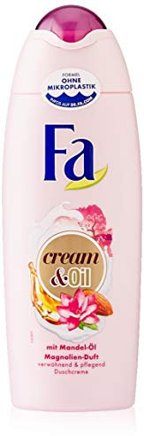 FA Crema doccia Cream & Oil con olio di mandorle e profumo di magnolia, confezione da 6 (6 x 250 ml)