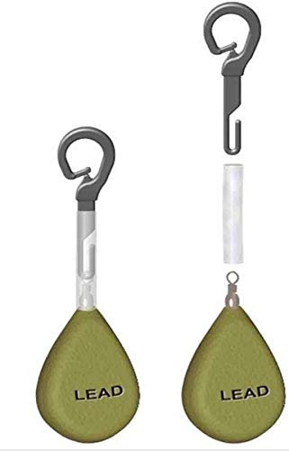 affonda filo pesca carpfishing back lead peso tendi filo con gancio sonda fondo CONF. PZ.6