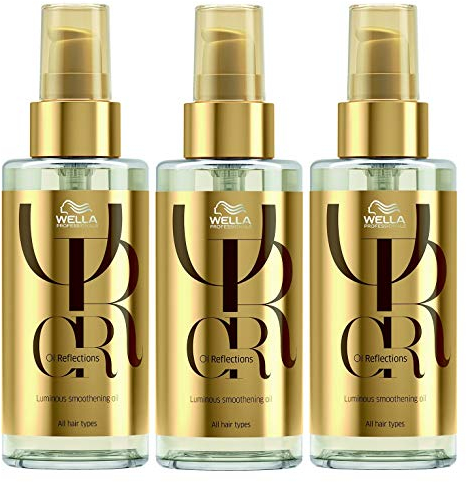 Wella Professionals 3er Luminous Smoothening Oil Reflections Wella Professionals Öl für geschmeidiges Haar 100 ml