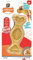 Nylabone 984720EU Hundeknochen zum Füllen mit Leckereien, Erdnussbutter-Geschmack - Kauknochen für stark kauende Hunde für Hunde bis 16 kg