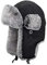 Insun Unisex Warme Fliegermütze Winter Fellmütze Trappermütze mit Kunstfell Schwarz 2 XXL