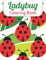 Ladybug Coloring Book: A Fun kids Ladybug coloring Book With 50 Amazing Coloring Pages ( Activity Books For Kids )