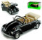 Welly Volkwagen Käfer Cabrio Schwarz 1/24 Modell Auto