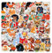 Bric Dodo 100 Stück Tier Fox Aufkleber Set Laptop Telefon Gitarre Skateboard Computer Superhelden Vinyl Stickers Wasserdicht Cute Fuchs Aufkleber für Jugendliche Kinder Erwachsene