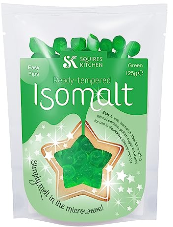 Squires Kitchen Green Tempered Isomalt - 125g
