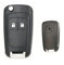 Super1 2-Tasten-Klappschlüsselgehäuse Autoschlüssel Gehäuse für Opel Vauxhall Astra H J Insignia Adam Vectra C Corsa D