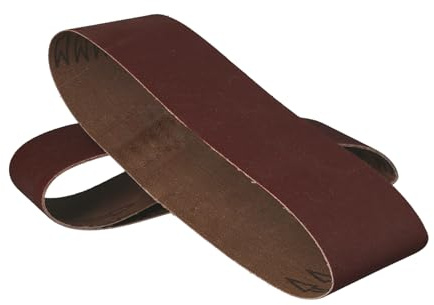 Schleifpapier REC. Band 75 x 457 mm, Körnung 80/3 Stück