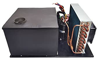 Micro-DC-Klimaanlage Kleines Kühlsystem Micro-Klimaanlage High Power DC 24V 650W for Wohnmobil, Van, Anhänger, LKW-Kabine, Camping, Elektrofahrzeugkühlung für kleinen Raum