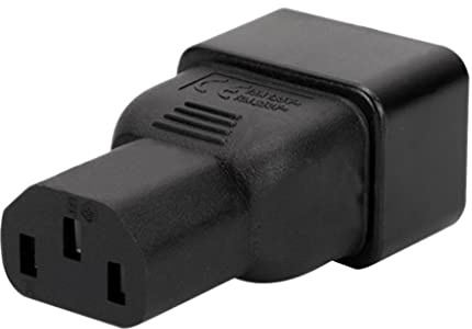 IEC 320 C20 3 Poliger Stecker auf C13 Stecker Netzteil Wandleradapter
