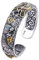 Dragon Fortune Bracelet Feng Shui avec motif dragon vert et quatre bêtes divines