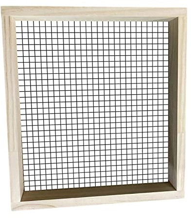 ARVALOLET Gartensieb Bodensieb, Holzboden- und Steinfiltersieb,leichte tragbare Gartengeräte for Erde,Steine,Kompost, Unkraut, Sand, Schotter und Saatgut ​zum Sieben von Kompost, Blumenerde