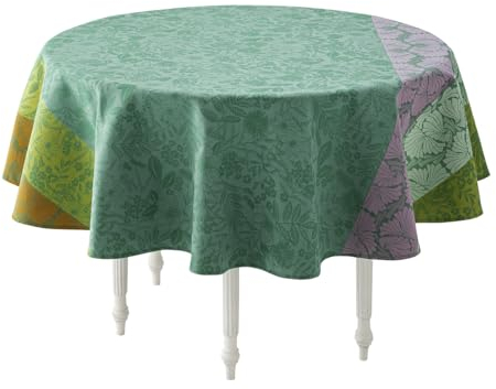 Le Jacquard Français 28950 Tischdecke Cottage Jardin Ø 175 cm Baumwolle