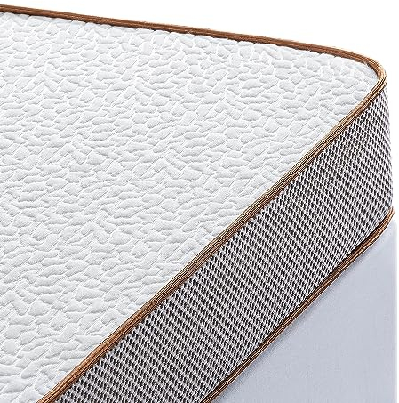 BedStory Topper 200x200cm, 10cm Hoch Öko-TEX Zertifiziert Matratzentopper aus Gel Memory Foam, H3&H4 Matratzen Topper mit Waschbarem Bezug