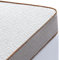 BedStory Topper 200x200cm, 10cm Hoch Öko-TEX Zertifiziert Matratzentopper aus Gel Memory Foam, H3&H4 Matratzen Topper mit Waschbarem Bezug