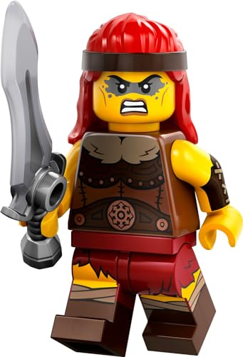 Auswahl: Lego 71045 Minifiguren - Serie 25 - Minifigures Sammelfiguren Legofiguren + Gratispostkarte (11 - Barbarin)