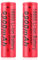 Piles Rechargeables 3.7V Batterie Piles 9900mAh Piles Haute Capacité Button Top Batterie Piles pour Lampes de Poche, Lampe Frontale,Blue (2Pcs)