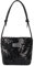 Meliyya Damen Pailletten Handtasche Glitzer Schultertasche Glänzende Umhängetasche Unterarmtasche mit Vertellbarem Schultergurt, Schwarz