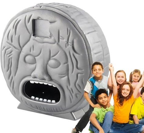 Divertente gioco di scosse elettriche | Rilevatore di dita elettrico con funzioni luci e suoni | Giocattolo elettrico per test di bugia, novità, sorprendente possibilità di reazione, per amici di