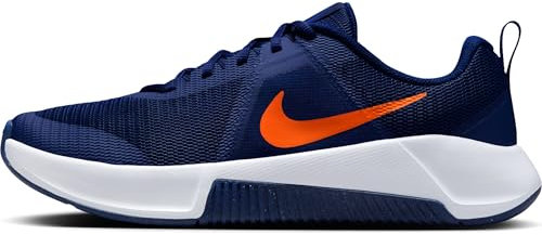 Nike Herren M MC Trainer 3 Leichtathletik-Schuhe, Blue Void/Safety Orange-White-, 42