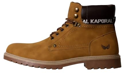 Kaporal Herren Fiko Freizeitschuhe, Stiefeletten/Stiefel, Camel, 46 EU