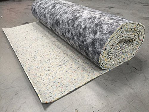 10mm Thick PU Carpet Underlay Rolls | 5 SQM Total Area (1.37m W x 3.7m L) | UK Manufactured Quality Luxury Feel