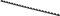 OFFICE PRODUCTS 20240615-05 Plastikbinderücken 100 Stück DIN A4 6mm (25 Seiten) Binderücken Bindungskämme Plastikbindung | Kunststoff | Farbe: Schwarz