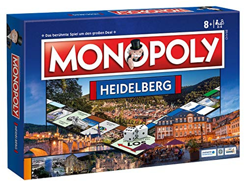 Winning Moves Monopoly Heidelberg Stadt City Edition Ausgabe Spiel Gesellschaftsspiel Brettspiel