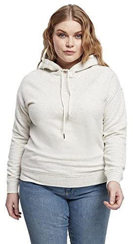 Urban Classics Damen Ladies Hoody Kapuzenpullover, lightgrey, L