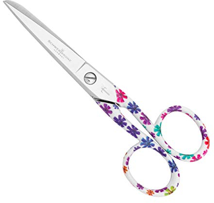 Schwertkrone Nähschere Made in Germany Textilschere Stoffschere für professionelles Handarbeiten (5 Nähschere)