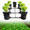 SHZICMY Hydroponic Grow System Indoor Hydroponisches Anzuchtsystem Erdlose Anbau Hydroponische Hydroponic Grow System Kit 5 Gallon 7 Bucket Kit Deep Water Culture Hydroponic DWC System